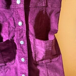 Express Deep Purple Jacket